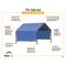 Show in main carousel: ShelterLogic Outdoor Pet Shade, Blue, Blue, 4 x 4 x 3-ft slide 9 of 10