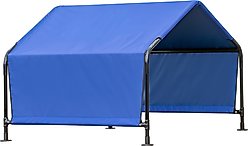 ShelterLogic Outdoor Pet Shade, Blue, Blue, 4 x 4 x 3-ft