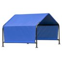 ShelterLogic Outdoor Pet Shade, Blue, Blue, 4 x 4 x 3-ft