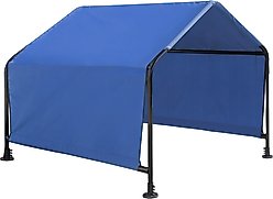 ShelterLogic Outdoor Pet Shade, Blue, Blue, 5 x 4 x 4-ft