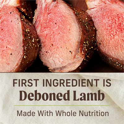 Show full view: Merrick Grain-Free Slow-Cooked BBQ Kentucky Style with Chopped Lamb Wet Dog Food, 12.7-oz can, case of 12 slide 6 of 12