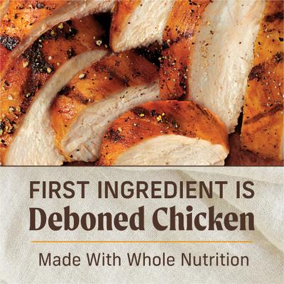 Show full view: Merrick Chunky Grain-Free Wet Dog Food Colossal Chicken Dinner, 12.7-oz can, case of 12 slide 6 of 14