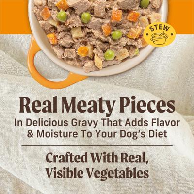 Show full view: Merrick Grain-Free Wet Dog Food Grammy's Pot Pie, 12.7-oz can, case of 12 slide 4 of 12