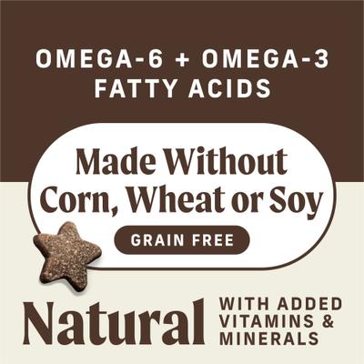 Show full view: Merrick Power Bites Real Texas Beef Recipe Grain-Free Soft & Chewy Dog Treats, 6-oz bag slide 8 of 13