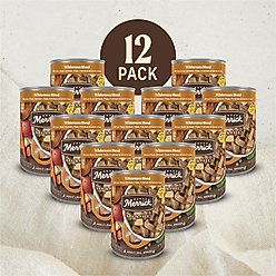 Merrick Grain-Free Wet Dog Food Wilderness Blend, 12.7-oz can, case of 12 slide 2 of 8