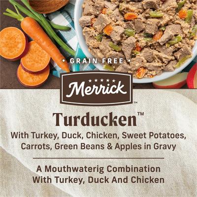 Merrick Grain-Free Wet Dog Food Turducken