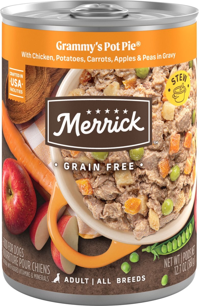 Merrick Grain-Free Wet Dog Food Grammy's Pot Pie