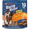 Busy Bone with Beggin' Twist'd! Long-Lasting Cheddar & Hickory Smoke Small/Medium Dog Treats, 10 count