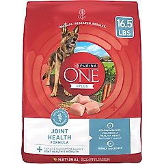 Purina ONE +Plus Adult Joint Health Formula Dry Dog Food, 16.5-lb bag