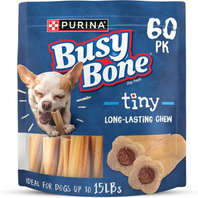 Busy Bone Long-Lasting Real Meat Tiny Dog Treat