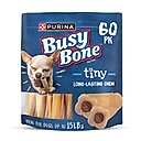 Busy Bone Long-Lasting Real Meat Tiny Dog Treat, 120 count