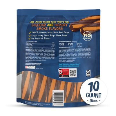 Show full view: Busy Bone with Beggin' Twist'd! Long-Lasting Cheddar & Hickory Smoke Small/Medium Dog Treats, 10 count slide 4 of 14