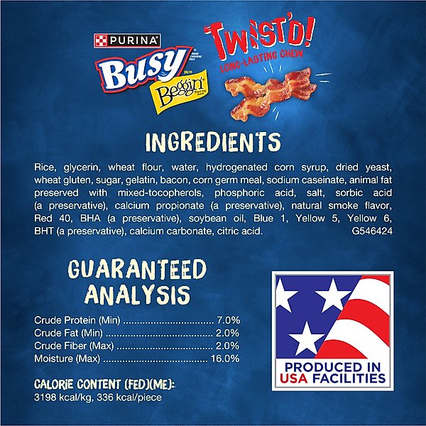 Show full view: Busy Bone with Beggin' Twist'd! Long-Lasting Small/Medium Dog Treats, 2 count slide 7 of 14
