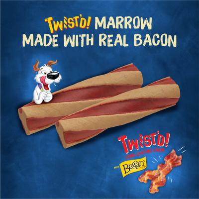 Show full view: Busy Bone with Beggin' Twist'd! Long-Lasting Small/Medium Dog Treats, 10 count slide 5 of 14