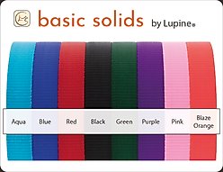 LupinePet Basic Solid Step In Dog Harness, Red, Large: 24 to 38-in chest, 1-in wide slide 2 of 6