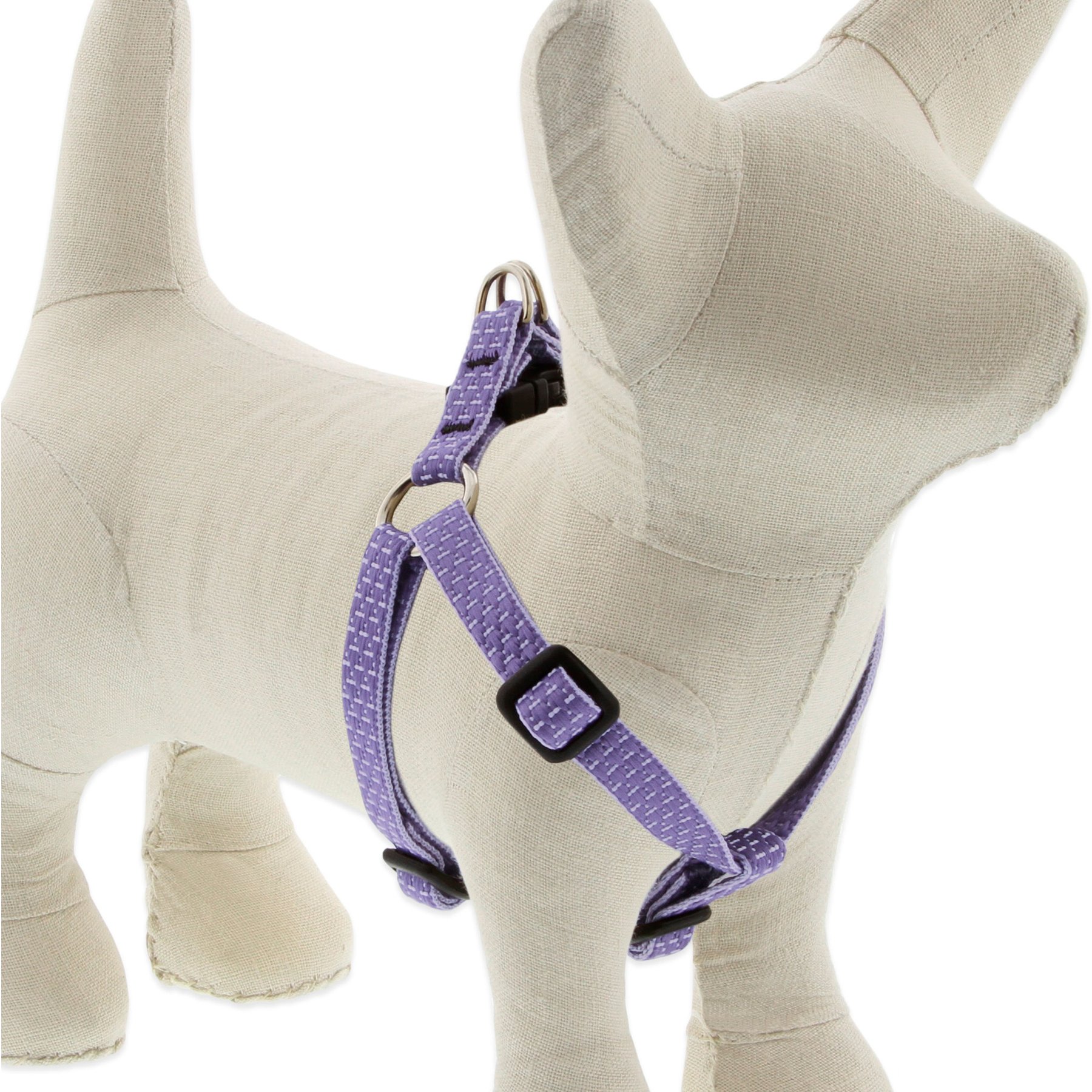 LupinePet ECO Recycled Step In Dog Harness, Lilac, X-Small: 10 to 13-in chest, 1/2-in wide