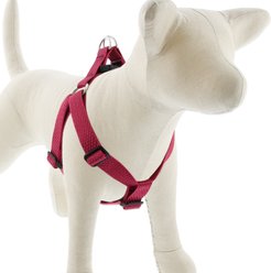 LupinePet ECO Recycled Step In Dog Harness, Berry, Large: 24 to 38-in chest, 1-in wide
