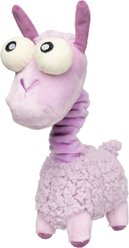 FuzzYard Neckita The Llama Squeaky Plush Dog Toy