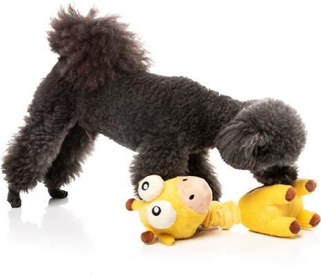 Show full view: FuzzYard Neckholas The Giraffe Squeaky Plush Dog Toy slide 5 of 6