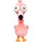Show in main carousel: FuzzYard Neckole The Flamingo Squeaky Plush Dog Toy slide 2 of 5