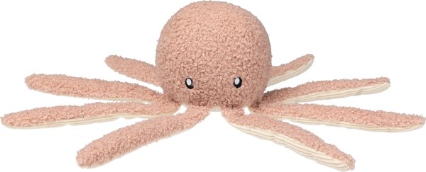 Show full view: FuzzYard Life Octopus Squeaky Plush Dog Toy, Soft Blush slide 1 of 2