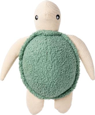 Show full view: FuzzYard Life Turtle Squeaky Plush Dog Toy, Myrtle Green slide 3 of 3