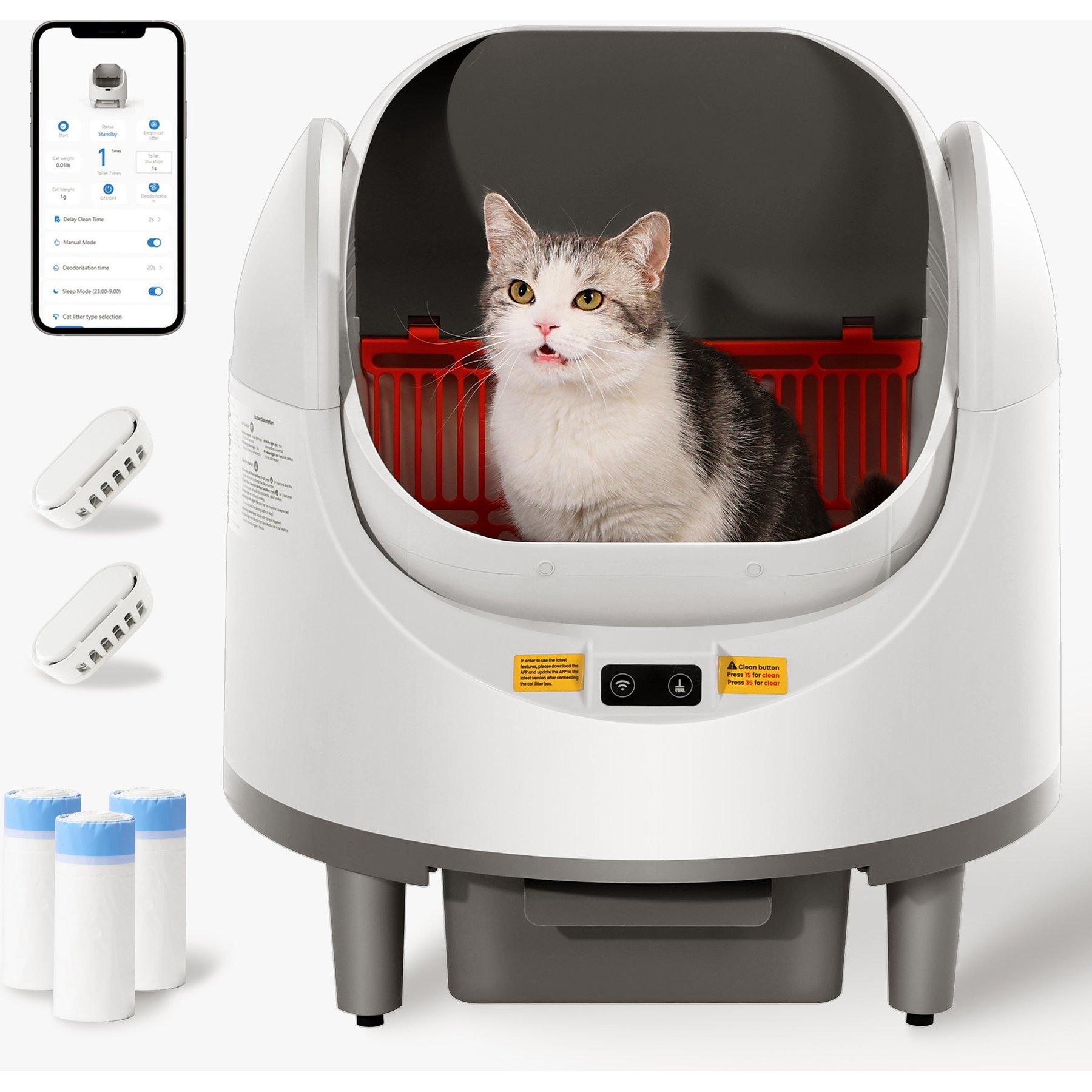 Catgenie Self Washing Cat Litter Box Self Flushing Cat Genie