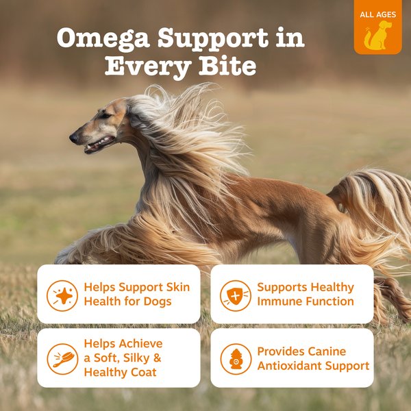 Omega Paw Shiny Coat Solution for Dogs