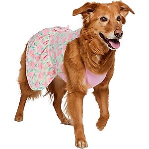 Frisco Pink Floral Dog & Cat Dress, Pink Floral, XX-Large