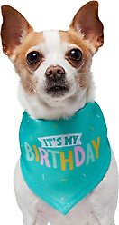 Frisco Dog & Cat Birthday Bandana, X-Small/Small