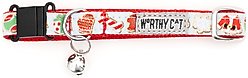 The Worthy Dog Cookies for Santa Paws Cat Collar, One Size slide 2 of 3