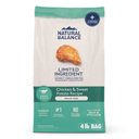 Natural Balance Limited Ingredient Grain-Free Chicken & Sweet Potato Recipe Dry Dog Food, 4-lb bag