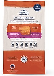 Natural Balance Limited Ingredient Grain-Free Salmon & Sweet Potato Small Breed Bites Recipe Dry Dog Food, 12-lb bag slide 2 of 8