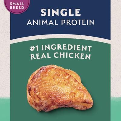 Show full view: Natural Balance L.I.D. Limited Ingredient Diets Chicken & Sweet Potato Formula Small Breed Bites Grain-Free Dry Dog Food, 12-lb bag slide 5 of 11