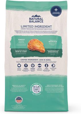 Show full view: Natural Balance Limited Ingredient Grain-Free Chicken & Sweet Potato Recipe Dry Dog Food, 12-lb bag slide 3 of 11