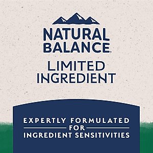 Natural Balance Limited Ingredient Lamb & Brown Rice Recipe Dry Dog Food, 24-lb bag