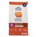 Natural Balance Limited Ingredient Grain-Free Salmon & Sweet Potato Small Breed Bites Recipe Dry Dog Food, 4-lb bag