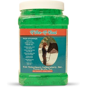Cox Vet Lab Nice-N-Cool Pain Stopper Freeze Gel for Horses, 1-qt
