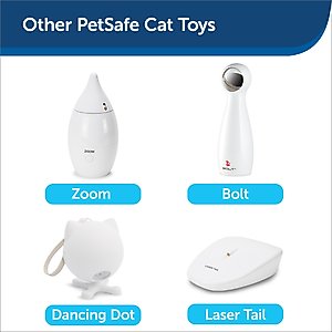PetSafe SlimCat Interactive Cat Feeder, Blue, 0.66-cup