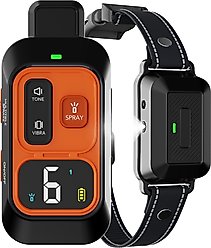 PATPET Waterproof Dog Training Collar, Black, 1 count