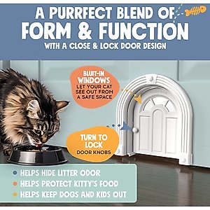Purrfect Portal Meow Manor Interior Cat Door