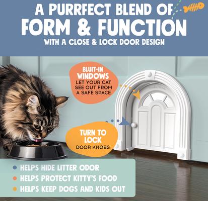Show full view: Purrfect Portal Meow Manor Interior Cat Door slide 3 of 7