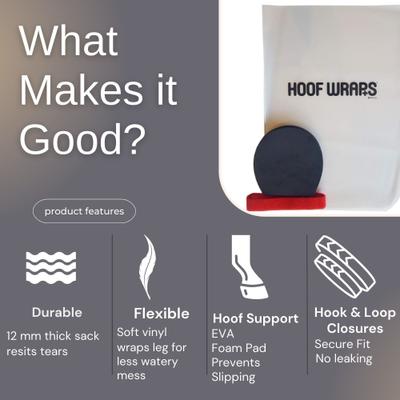 Show full view: Hoof Wraps Horse Soaker Sacks slide 2 of 5