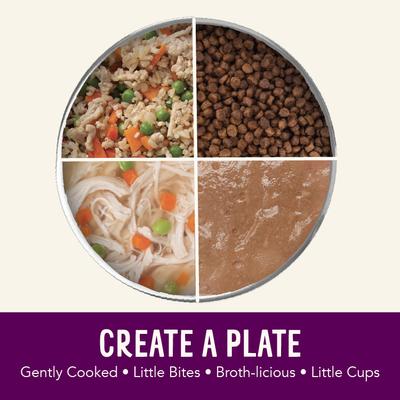 Show full view: Health Extension Little Cups Chicken & Turkey Recipe Variety Pack Small Breed Grain-Free Wet Puppy Food, 3.5-oz can, case of 12 slide 8 of 11