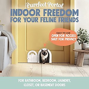 Purrfect Portal Meow Manor Interior Cat Door