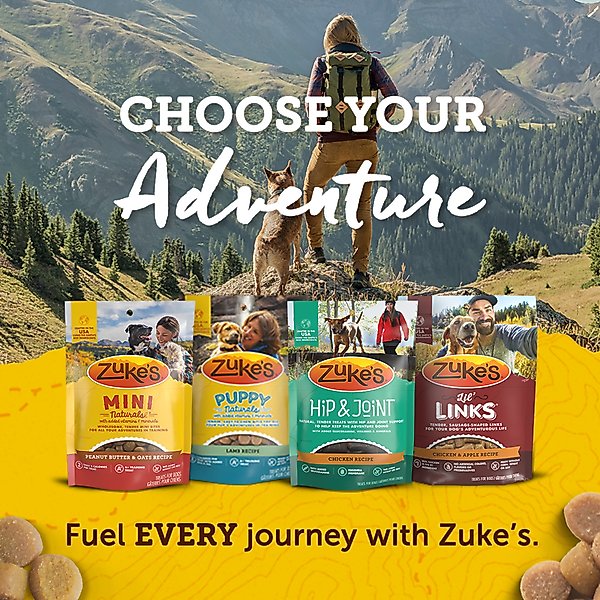 Show full view: Zuke's Puppy Naturals Lamb Recipe Soft & Chewy Training Dog Treats, 3-oz pouch slide 9 of 13