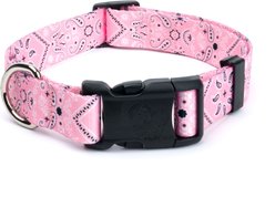 Country Brook Design Deluxe Bandana Dog Collar, Pink, Large