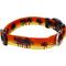 Show in main carousel: Country Brook Design Deluxe Caribbean Sunset Dog Collar, Large slide 4 of 5