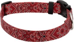 Country Brook Design Deluxe Bandana Dog Collar, Red, Large slide 2 of 6