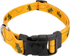 Country Brook Design Deluxe Busy Bee Dog Collar, Large